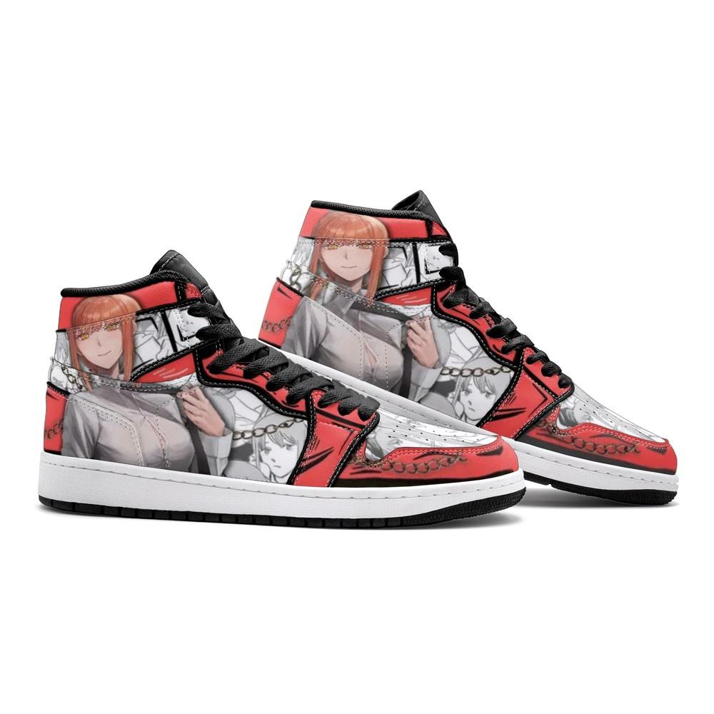 Makima Chainsaw Man J1 High Top Shoes - Sneakatelier