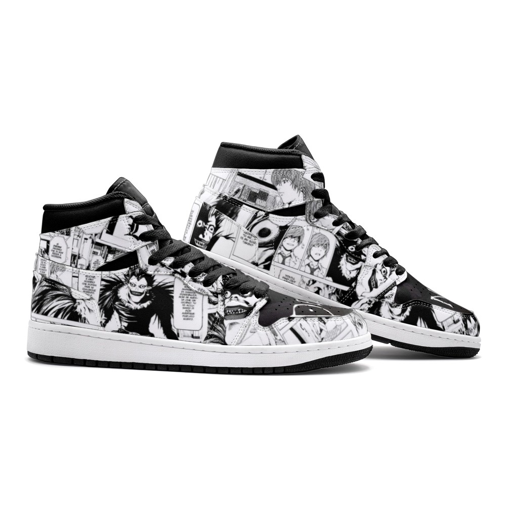 Manga Edition Desu Nōto J1 High Top Shoes - Sneakatelier