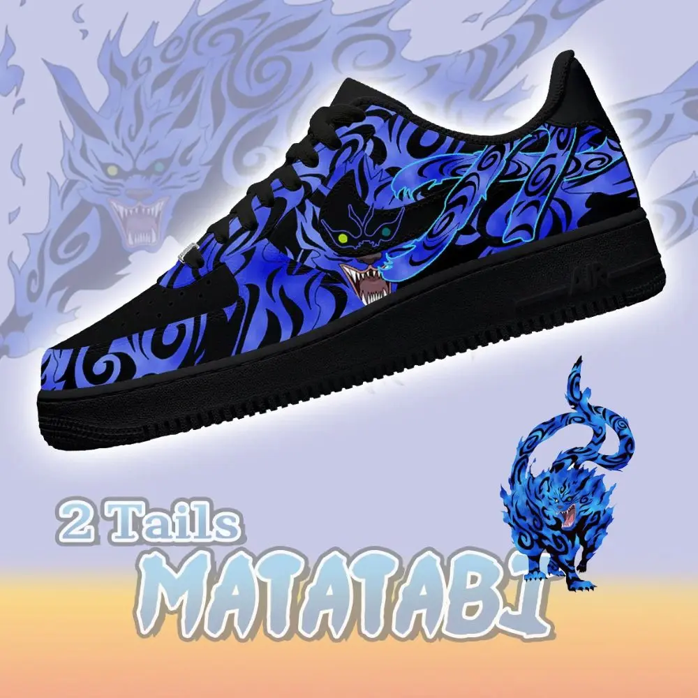 Matatabi Naruto Limited Custom Low Top Shoes - Sneakatelier