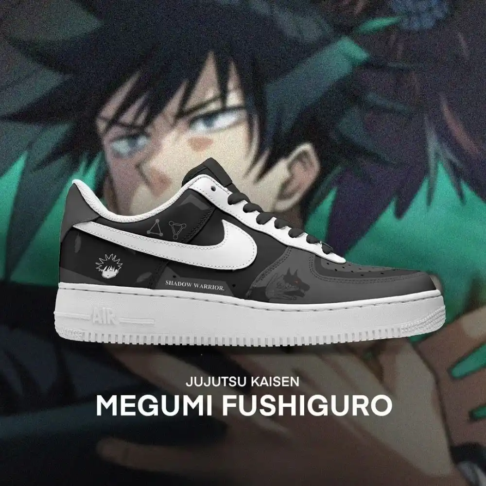 Megumiushiguro Jujutsu Kaisen Edition Low Top Shoes - Sneakatelier