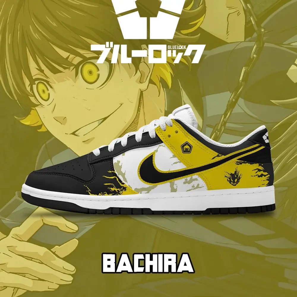 Meguru Bachira V.2 Blue Lock Low Top Shoes - Sneakatelier