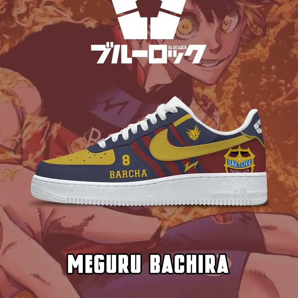 Meguru Bachira V.4 Blue Lock Low Top Shoes - Sneakatelier