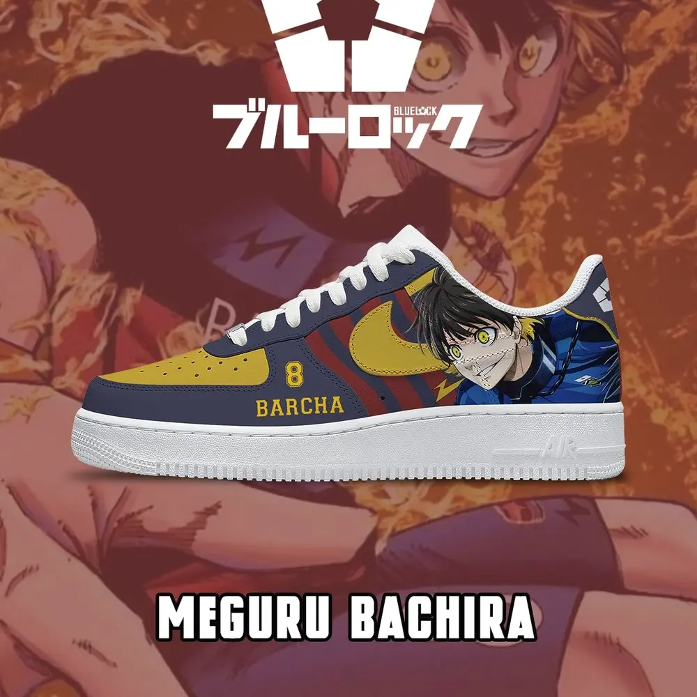 Meguru Bachira V.5 Blue Lock Low Top Shoes - Sneakatelier