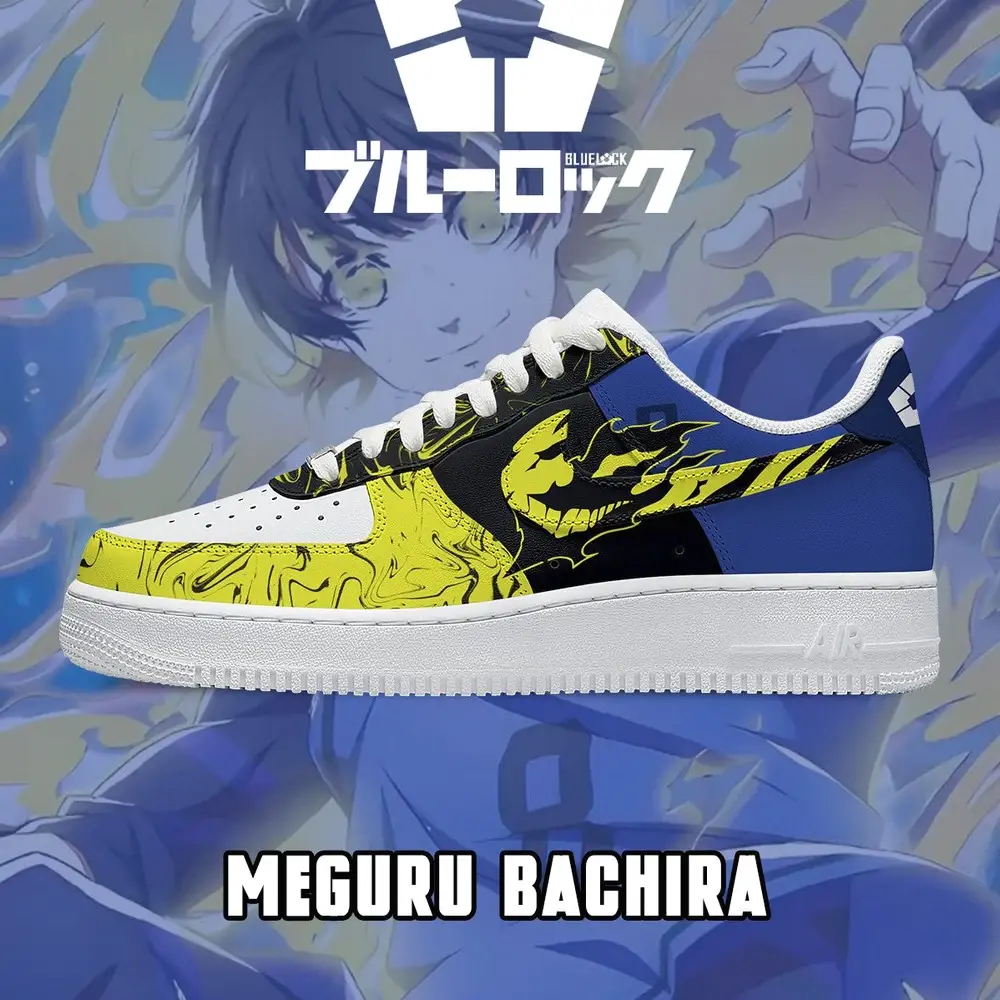 Meguru Bachira V.6 Blue Lock Low Top Shoes - Sneakatelier