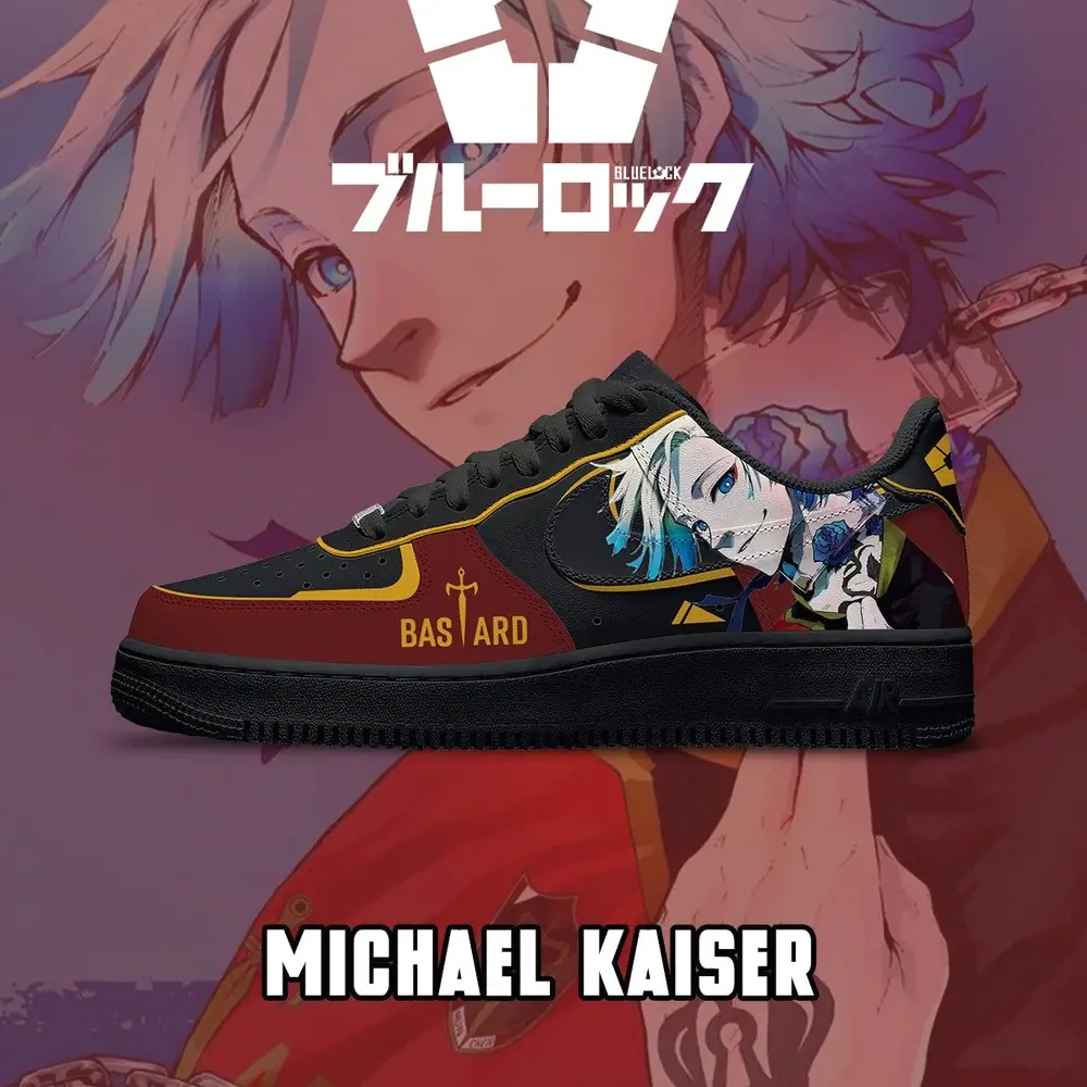 Michael Kaiser V.4 Blue Lock Low Top Shoes - Shoesmates Michael Kaiser V.4 Blue Lock Low Top Shoes - Sneakatelier Sneakatelier
