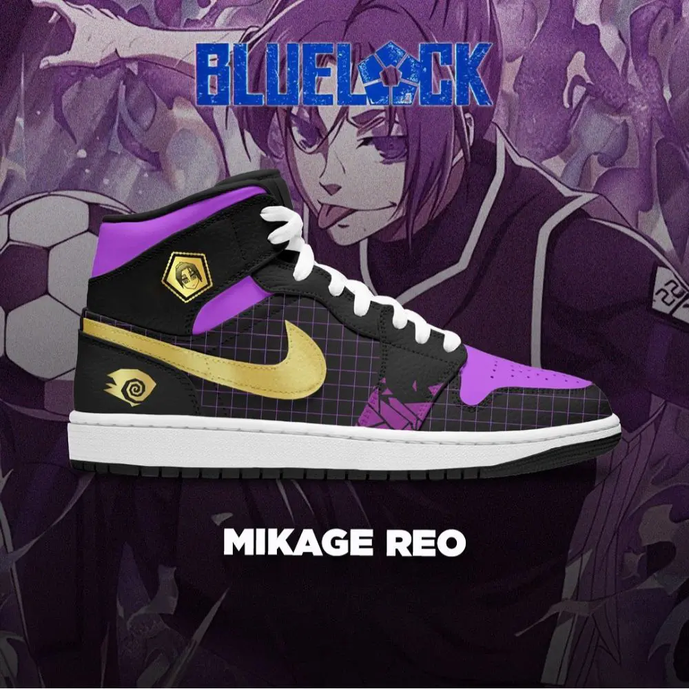Mikage Reo Blue Lock Special High Top Shoes - Sneakatelier