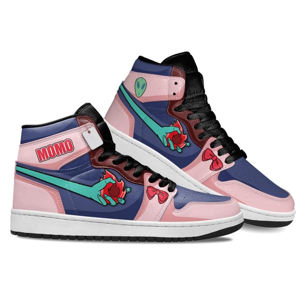 Momo Ayase Dandadan AJ1 High Top Personalized Shoes - Sneakatelier