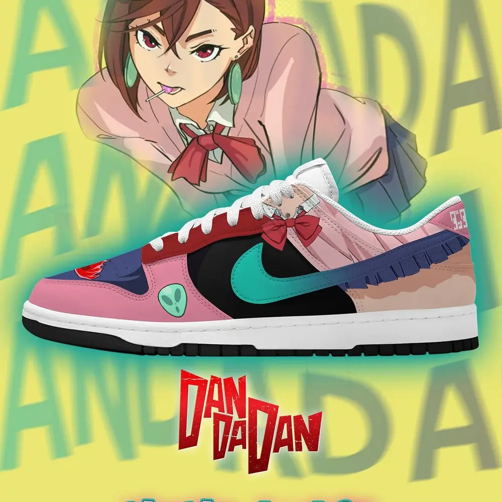 Momo Ayase V.1 Dan Da Dan Limited Low Top Shoes - Sneakatelier