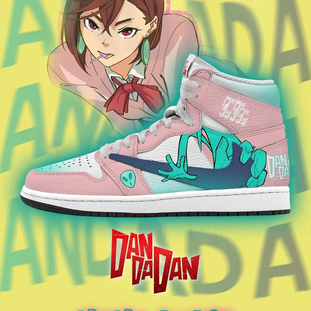 Momo Ayase V.2 Dan Da Dan Limited High Top Shoes - Sneakatelier