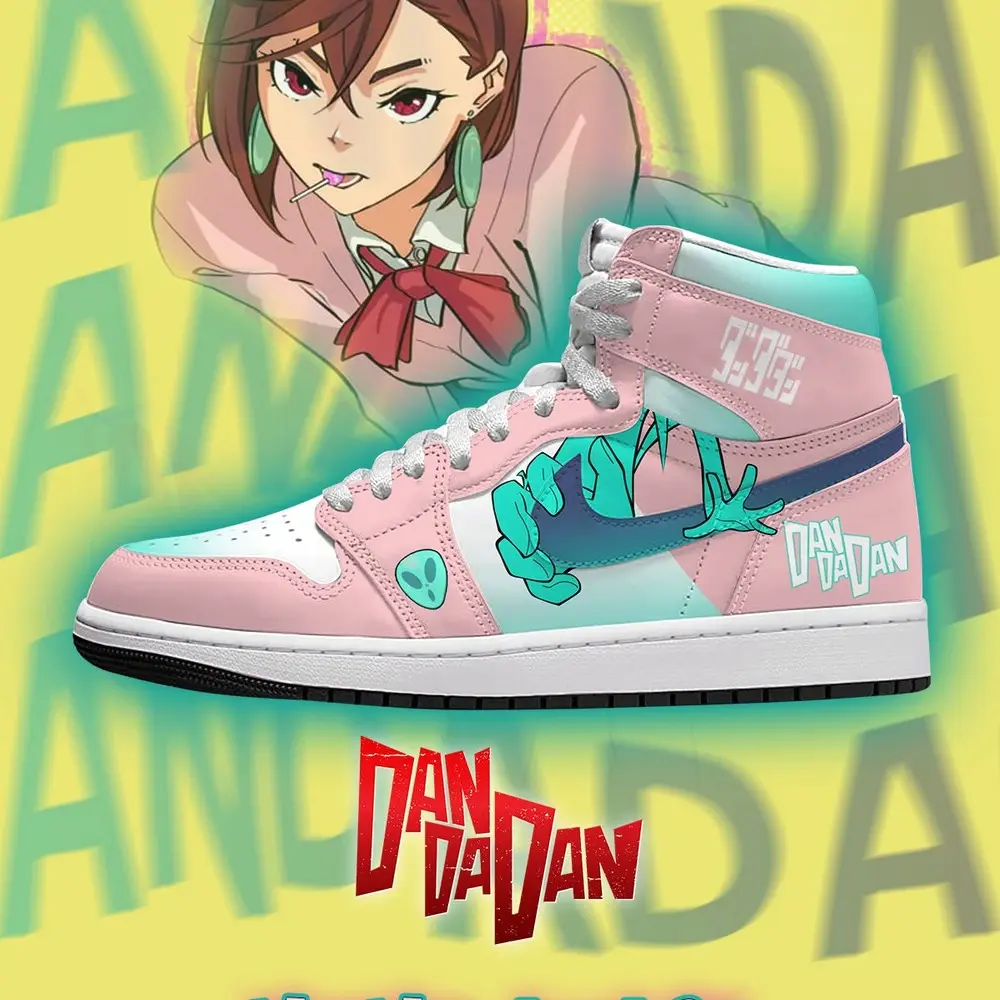 Momo Ayase V.3 Dan Da Dan Limited High Top Shoes - Sneakatelier