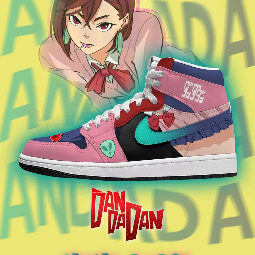 Momo Ayase V.4 Dan Da Dan Limited High Top Shoes - Sneakatelier