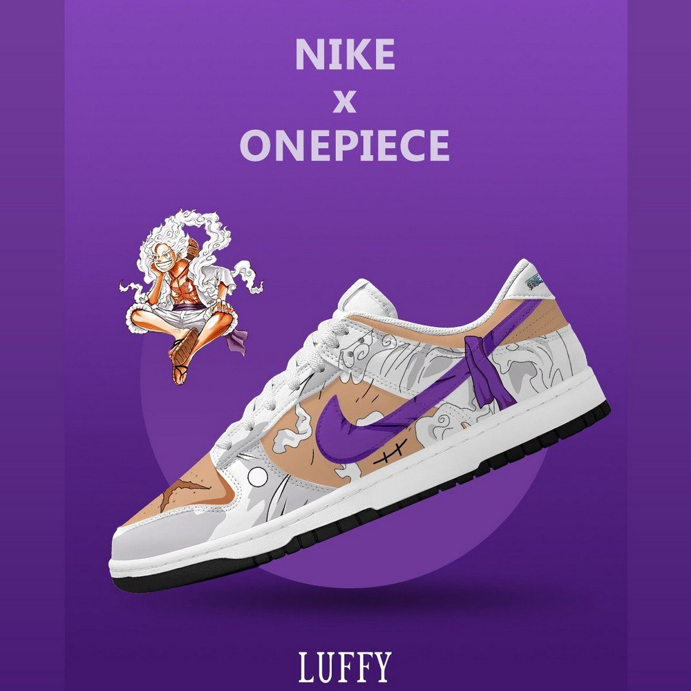 Monkey D. Luffy V.4 One Piece Limited Low Top Shoes - Sneakatelier