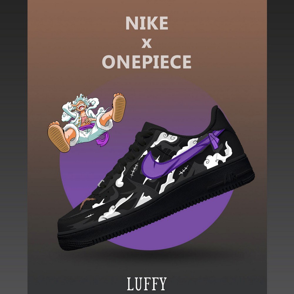 Monkey D. Luffy V.8 One Piece Limited Low Top Shoes - Sneakatelier