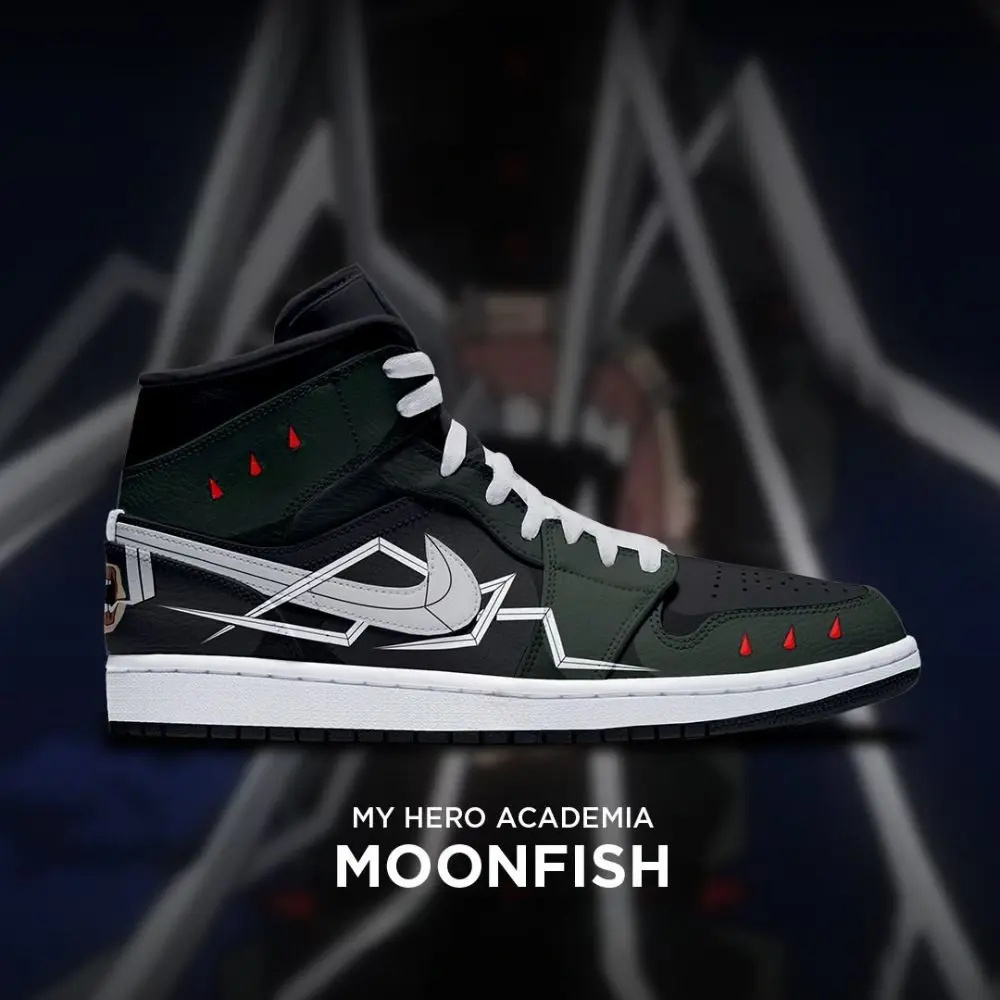 Moon Fish My Hero Academia Edition High Top Shoes - Sneakatelier
