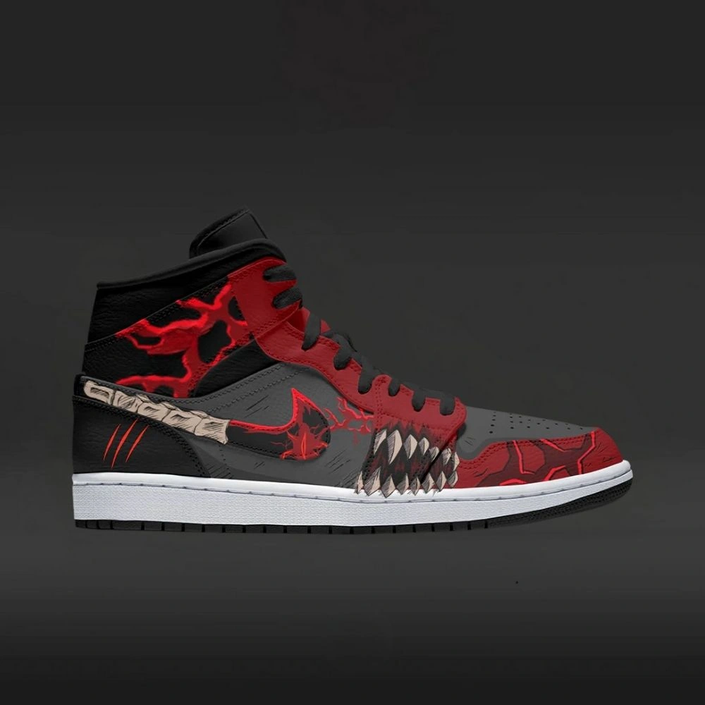 Muzan Kibutsuji Demon Slayer Custom High Top Shoes - Shoesmates Muzan Kibutsuji Demon Slayer Custom High Top Shoes - Sneakatelier Sneakatelier