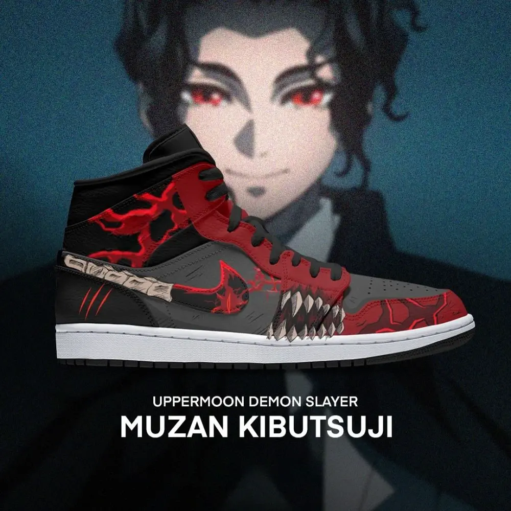 Muzan Kibutsuji Demon Slayer Limited High Top Shoes - Sneakatelier