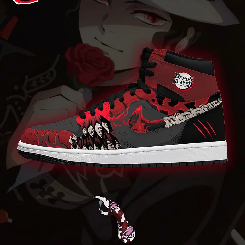 Muzan Kibutsuji V.1 Demon Slayer Limited Edition High Top Shoes - Sneakatelier