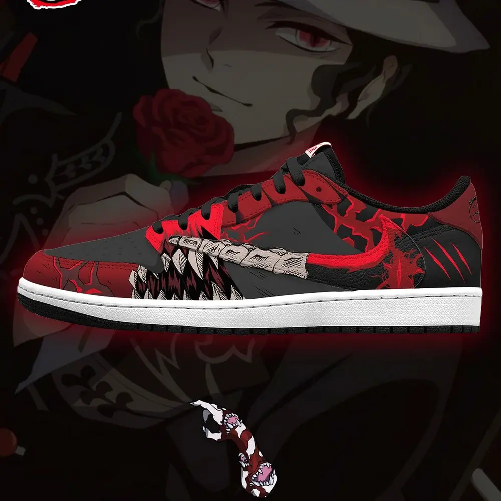 Muzan Kibutsuji V.1 Demon Slayer Special Design Low Top Shoes - Sneakatelier