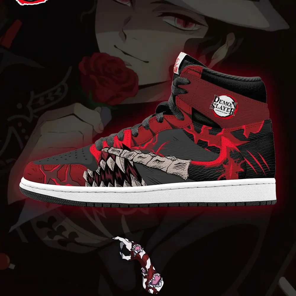 Muzan Kibutsuji V.2 Demon Slayer Limited Edition High Top Shoes - Sneakatelier