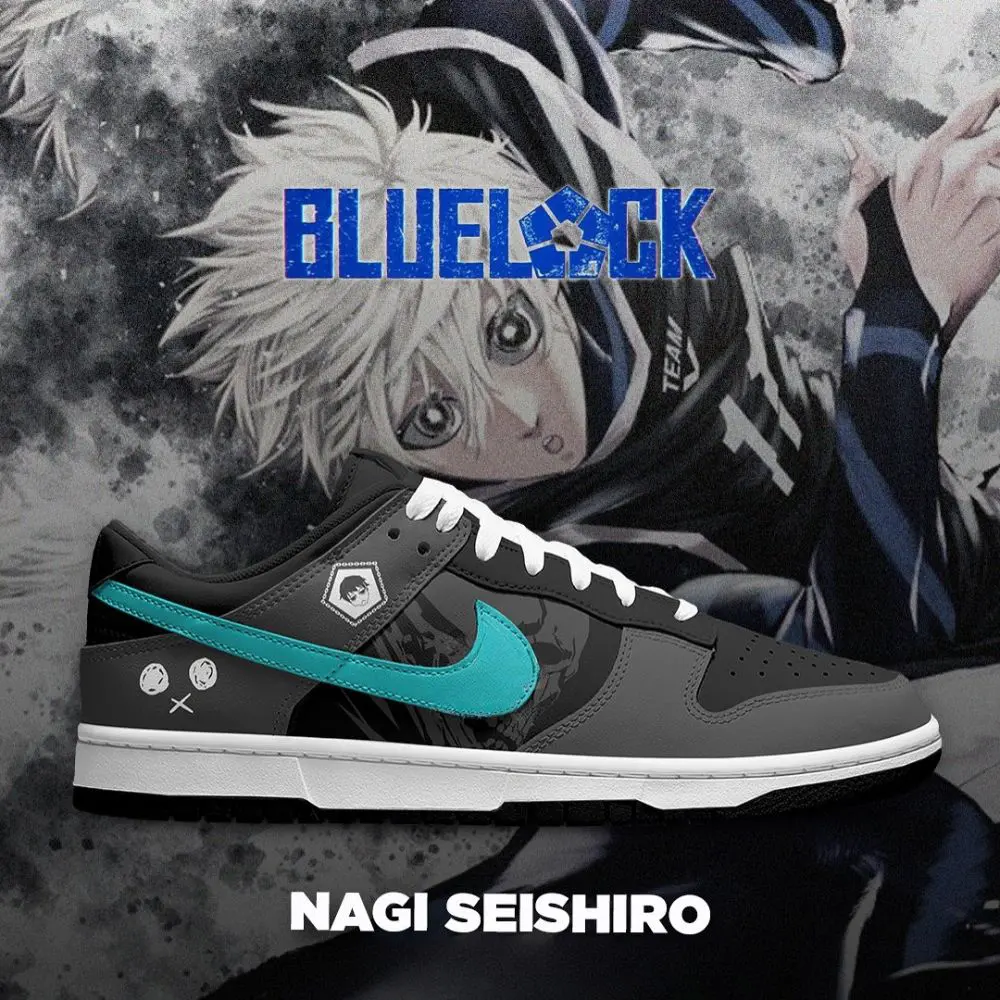 Nagi Seishiro V.2 Blue Lock Special Low Top Shoes - Sneakatelier