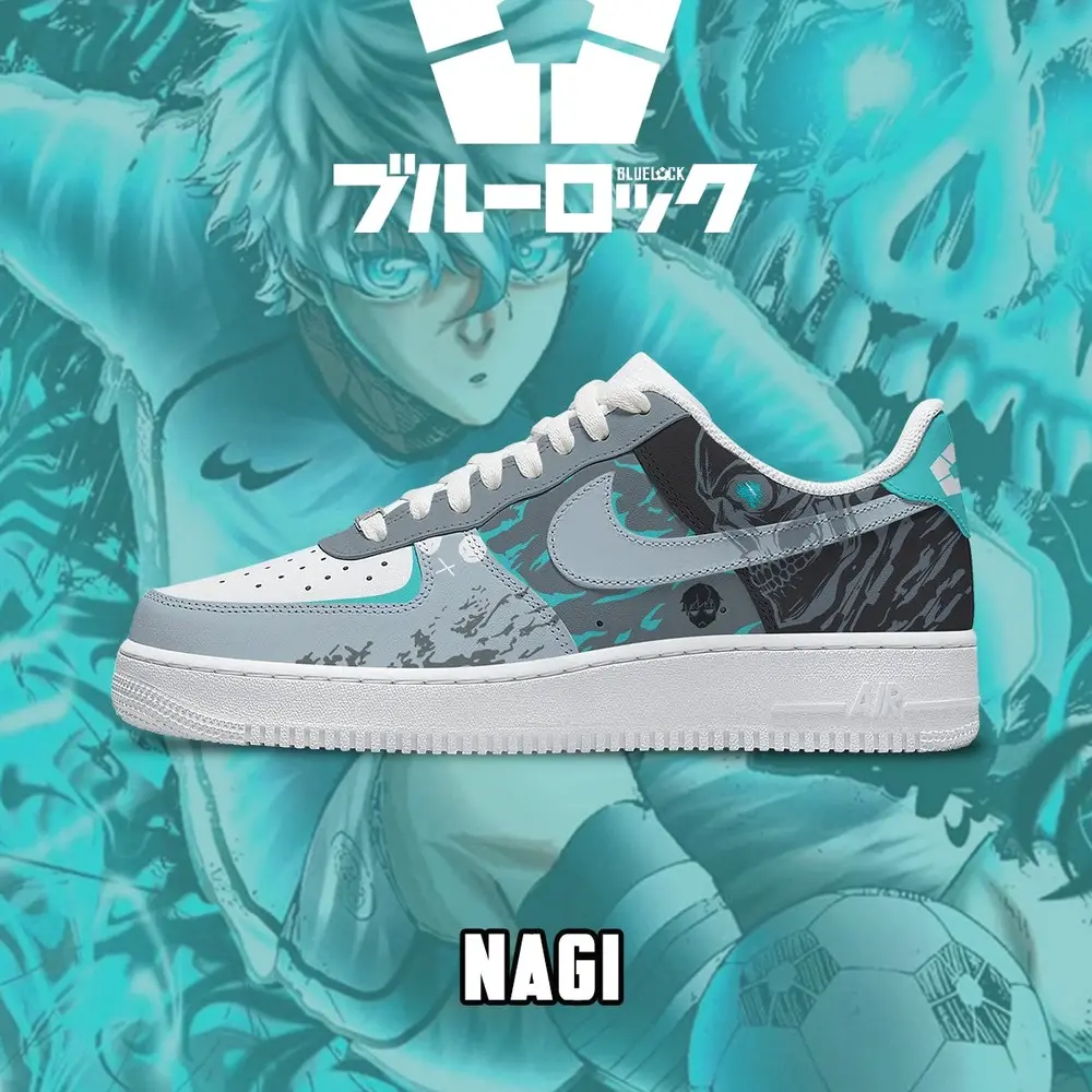 Nagi V.2 Blue Lock Low Top Shoes - Shoesmates Nagi V.2 Blue Lock Low Top Shoes - Sneakatelier Sneakatelier
