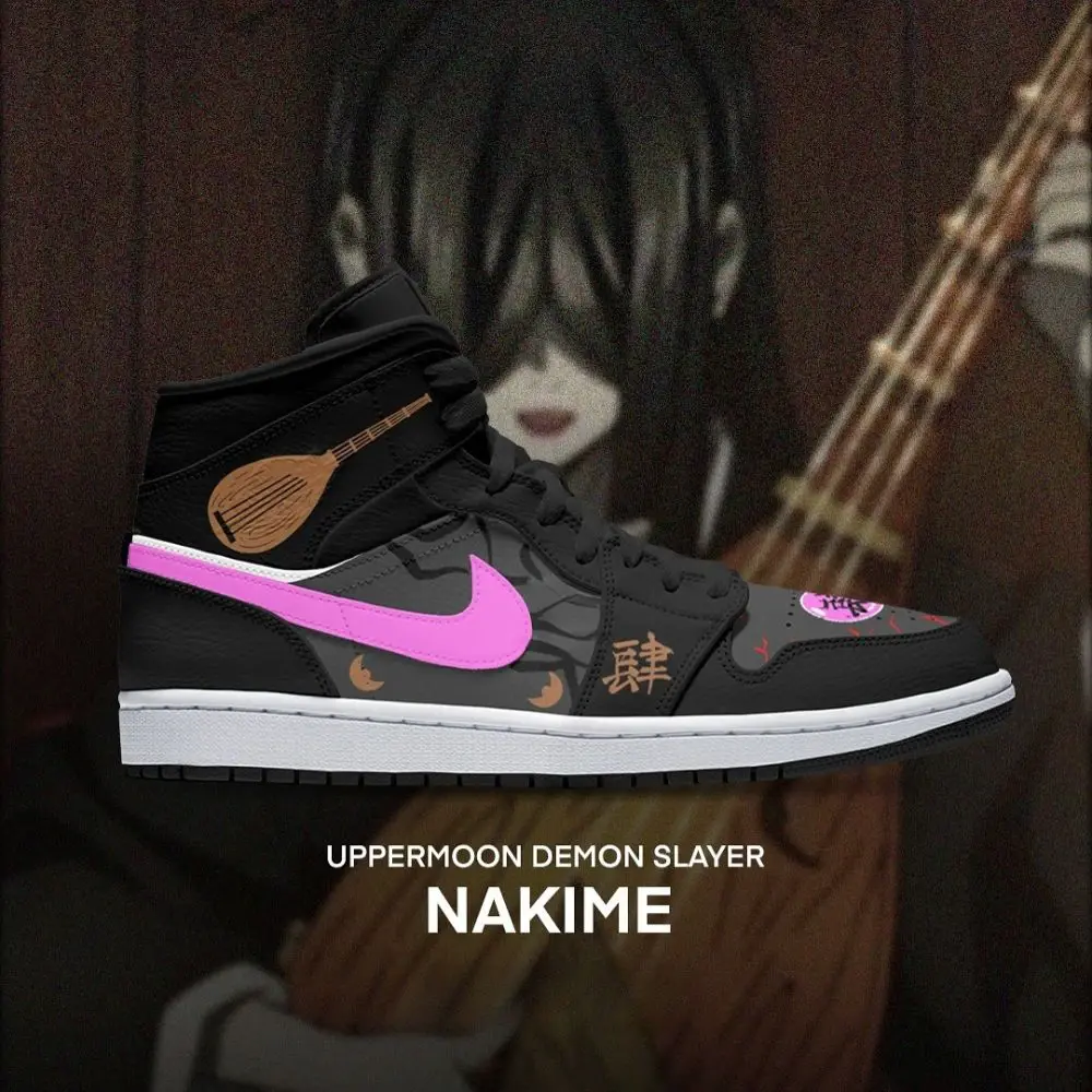Nakime Demon Slayer Limited High Top Shoes - Sneakatelier
