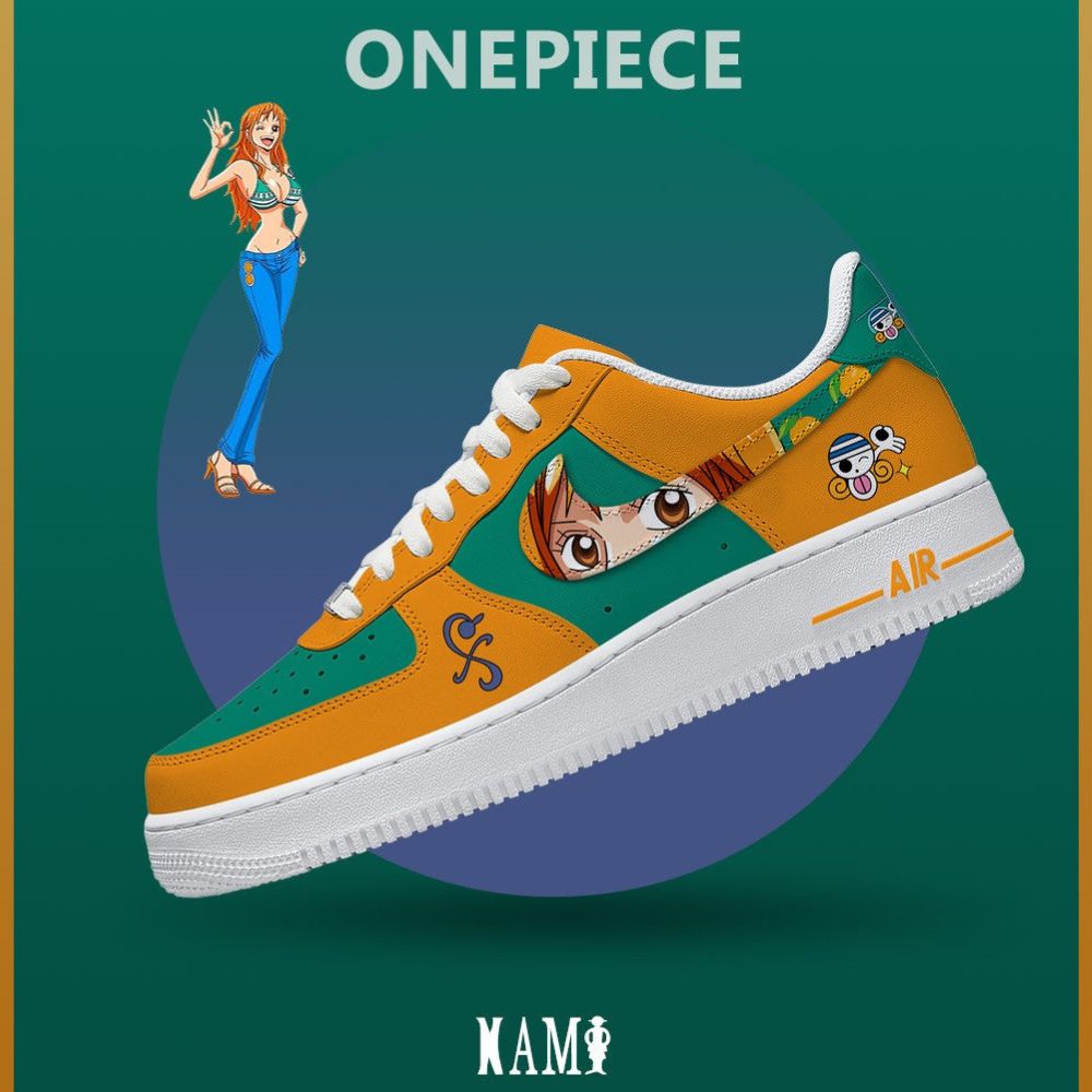 Nami One Piece AF1 Shoes - Sneakatelier