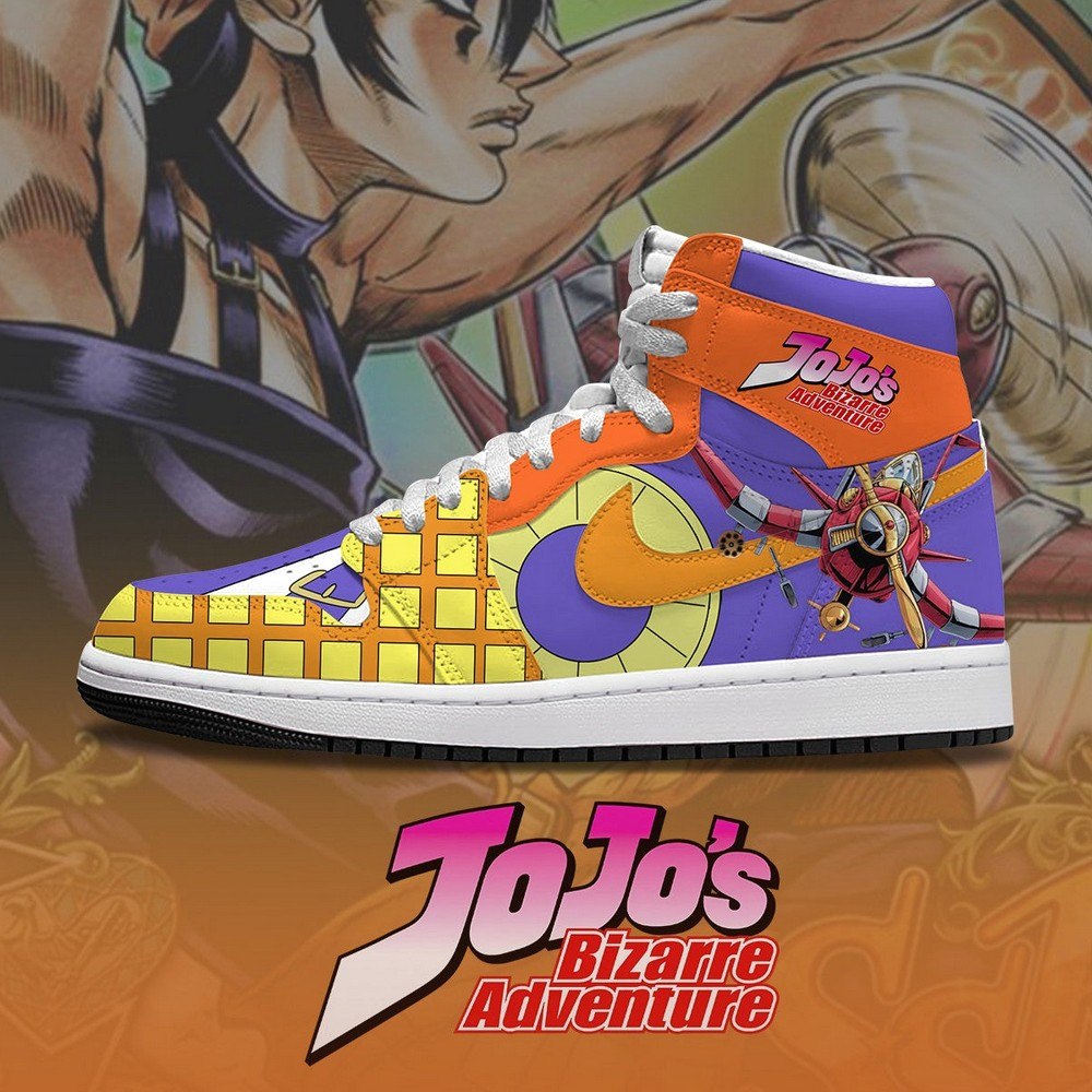 Narancia Ghirga V.2 Custom High Top Sneakers - Sneakatelier