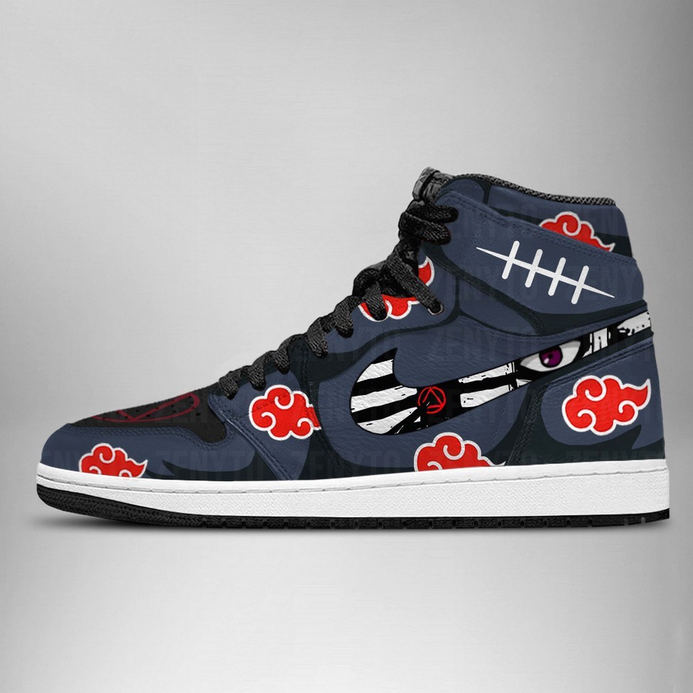 Naruto Akatsuki Hidan AJ1 High Top Shoes - Sneakatelier