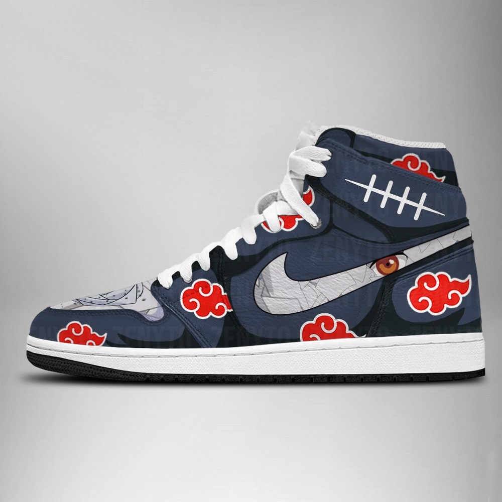 Naruto Akatsuki Konan AJ1 High Top Shoes - Sneakatelier