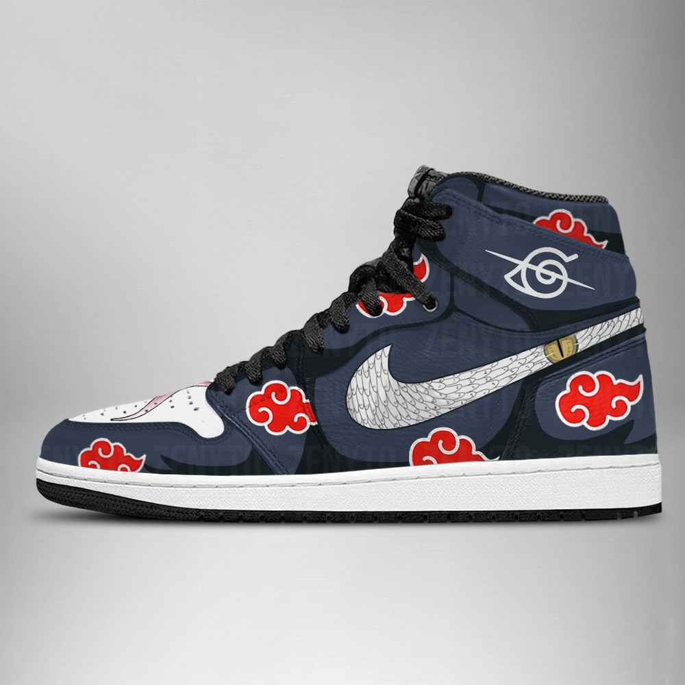 Naruto Akatsuki Orochimaru AJ1 High Top Shoes - Sneakatelier