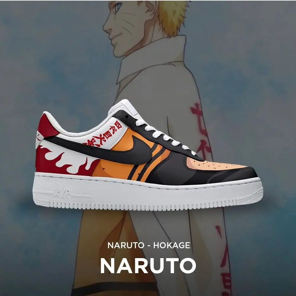 Naruto Hokage Naruto Low Top Shoes - Sneakatelier