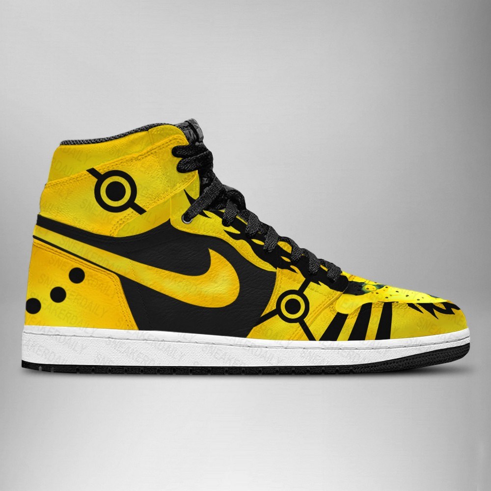 Naruto Kurama Mode AJ1 High Top Shoes Version 2 - Shoesmates Naruto Kurama Mode AJ1 High Top Shoes Version 2 - Sneakatelier Sneakatelier