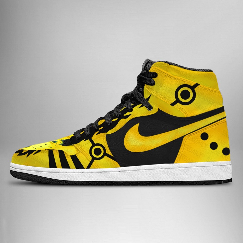 Naruto Kurama Mode AJ1 High Top Shoes Version 2 - Shoesmates Naruto Kurama Mode AJ1 High Top Shoes Version 2 - Sneakatelier Sneakatelier