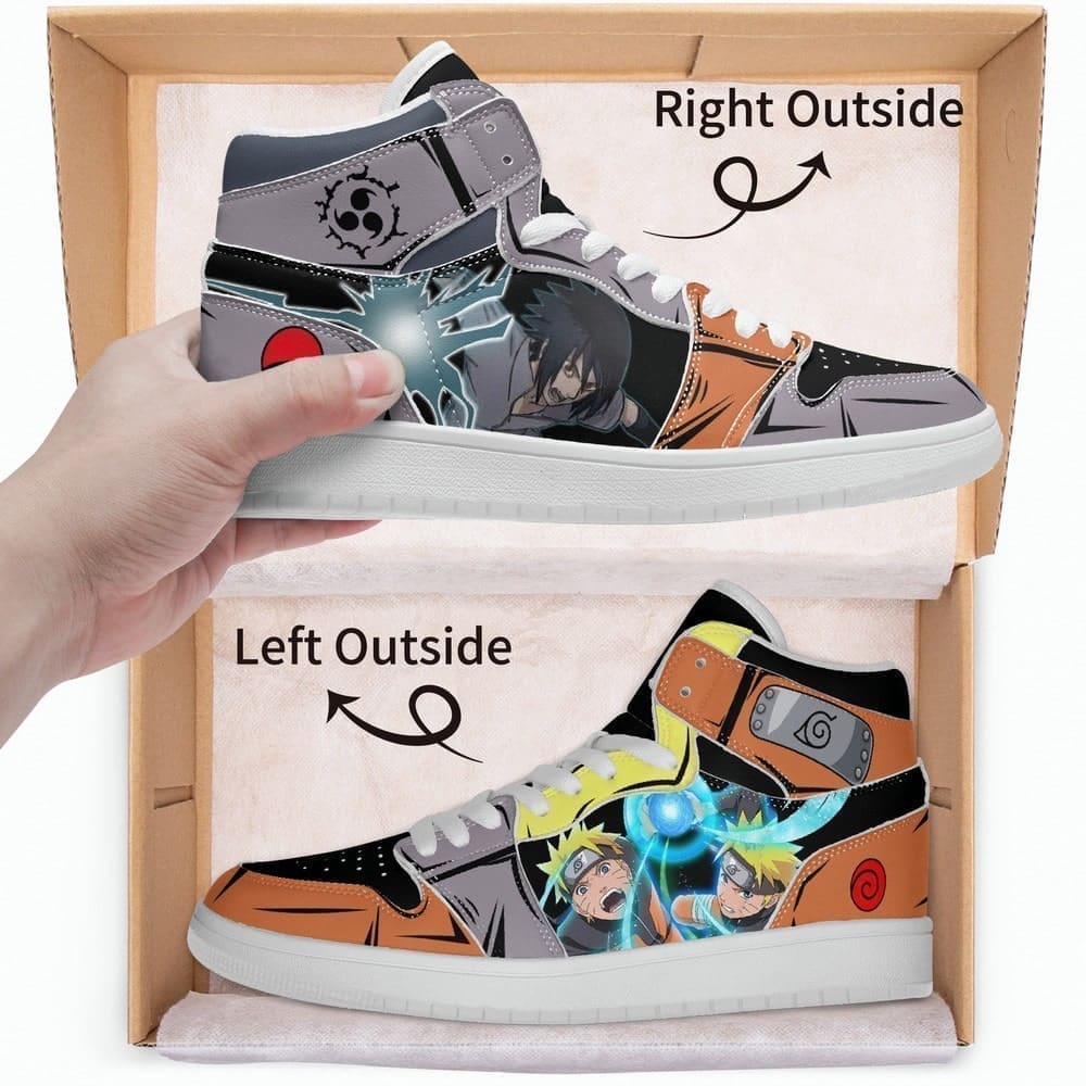 Naruto vs Sasuke Shoes: Embrace the Epic Clash in Anime...