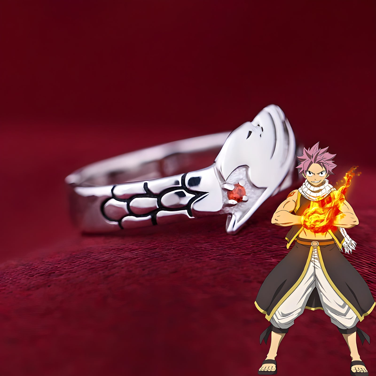 Natsu Dragneel Ring Natsu Dragneel Ring Sneakatelier