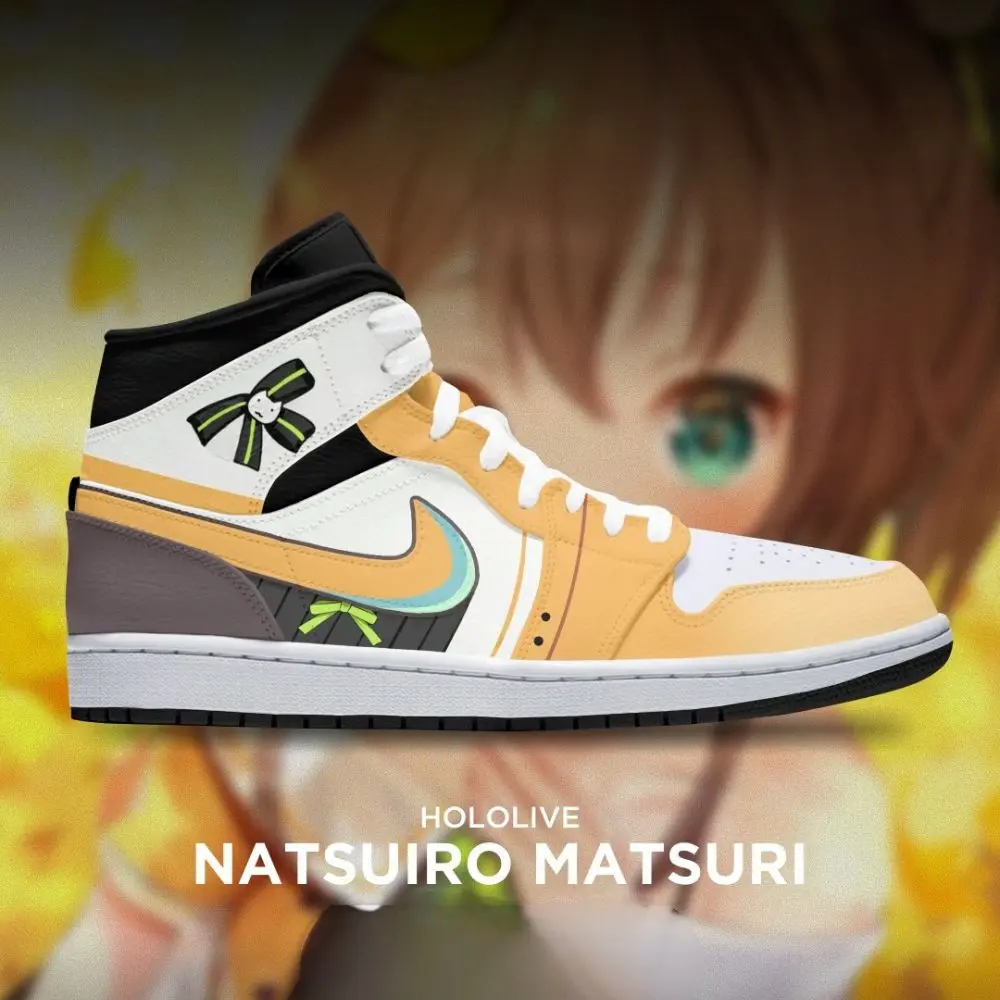 Natsuiro Matsuri Hololive Special High Top Shoes - Shoesmates Natsuiro Matsuri Hololive Special High Top Shoes - Sneakatelier Sneakatelier