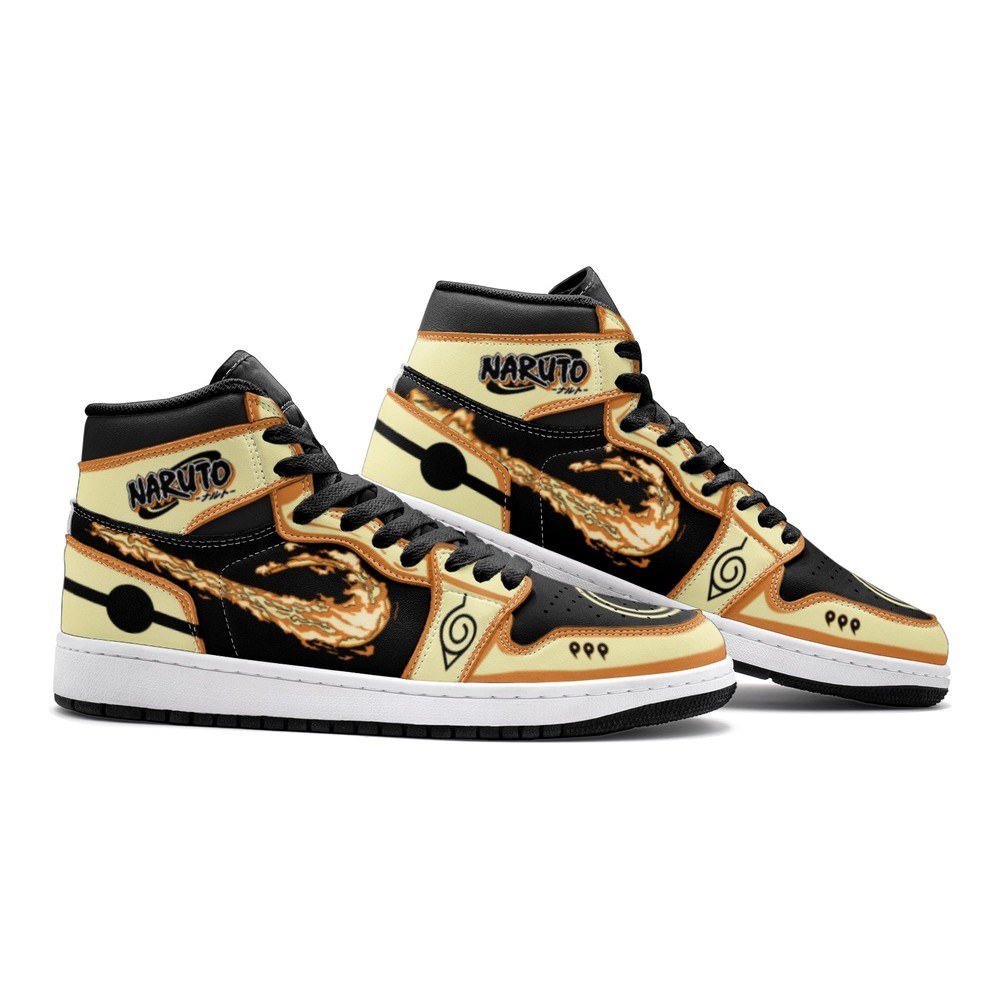 Nine-Tails Chakra Mode Naruto Shippuden Air Jordan 1 High Top Shoes - Shoesmates Nine-Tails Chakra Mode Naruto Shippuden Air Jordan 1 High Top Shoes - Sneakatelier Sneakatelier