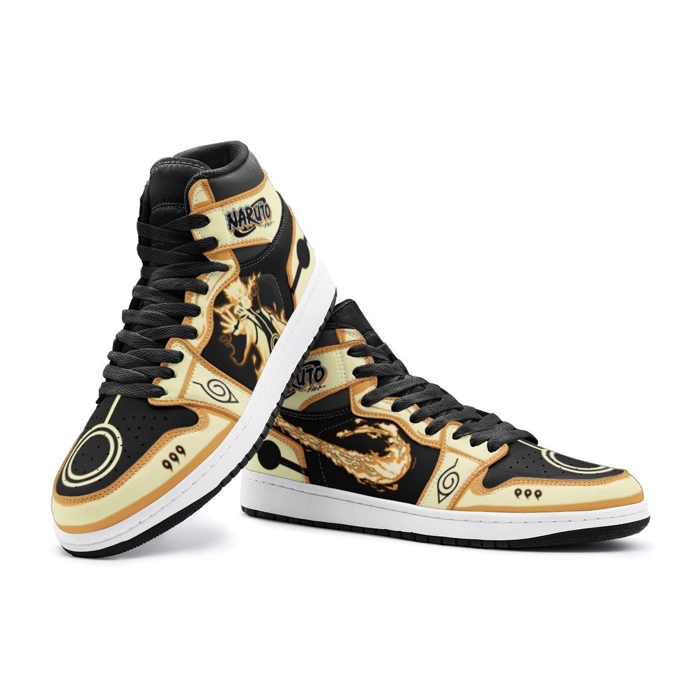 Nine-Tails Chakra Mode Naruto Shippuden Air Jordan 1 High Top Shoes - Shoesmates Nine-Tails Chakra Mode Naruto Shippuden Air Jordan 1 High Top Shoes - Sneakatelier Sneakatelier