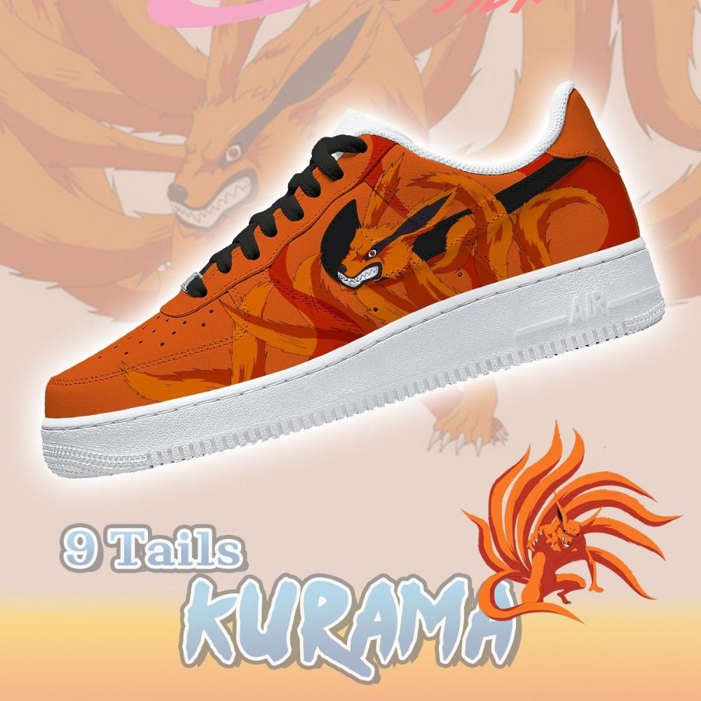 Nine-Tails Kurama Naruto AF1 Shoes - Sneakatelier