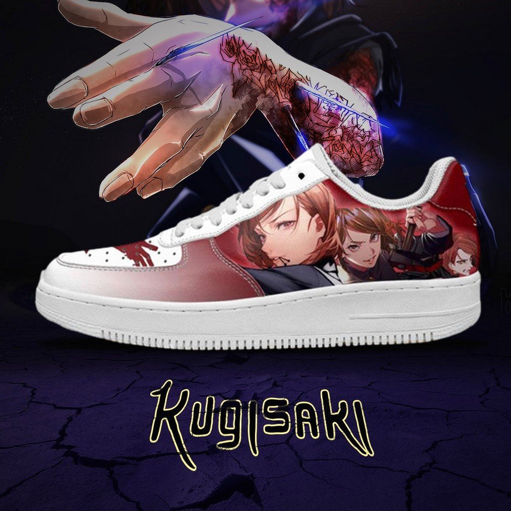Nobara Kugisaki No.3 Jujutsu Kaisen AF1 Shoes - Sneakatelier