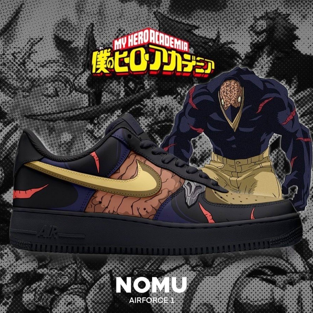 Nomu My Hero Academia AF1 Shoes - Sneakatelier