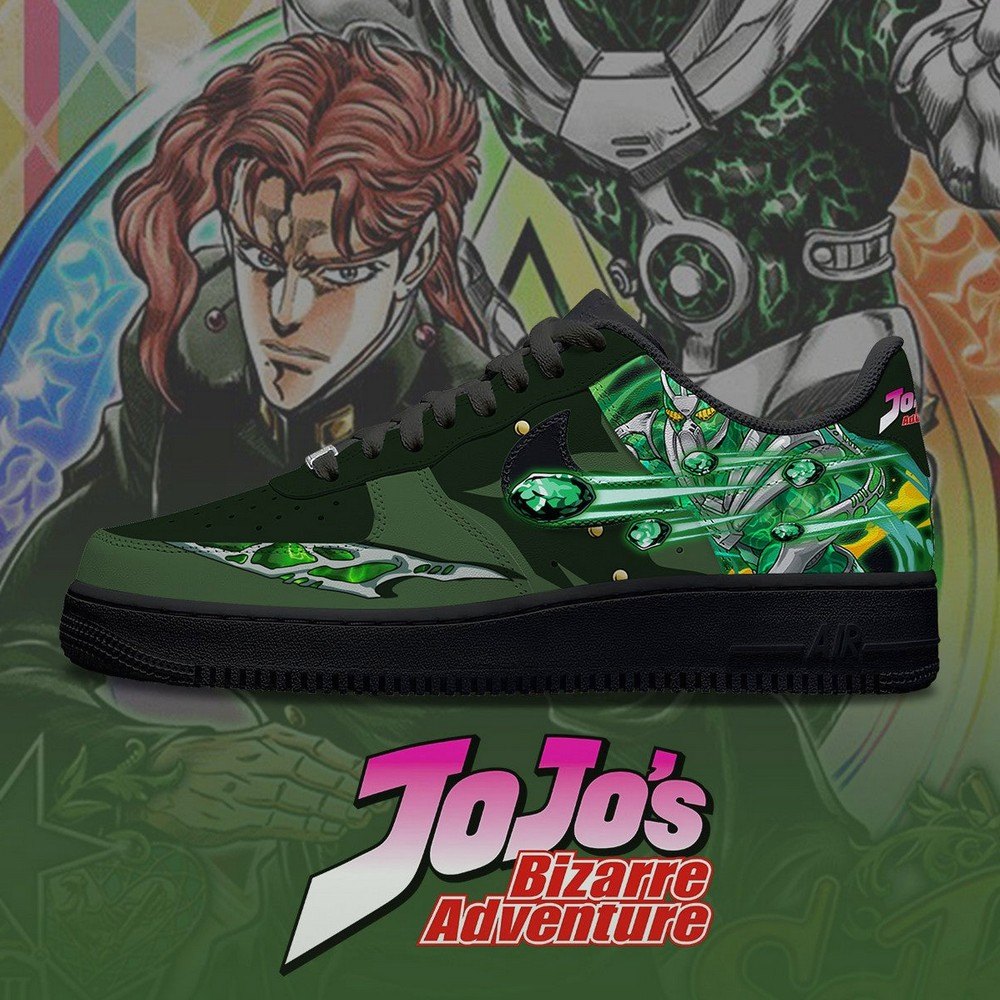 Noriaki Kakyoin V.3 Limited Low Top Sneakers - Shoesmates Noriaki Kakyoin V.3 Limited Low Top Sneakers - Sneakatelier Sneakatelier
