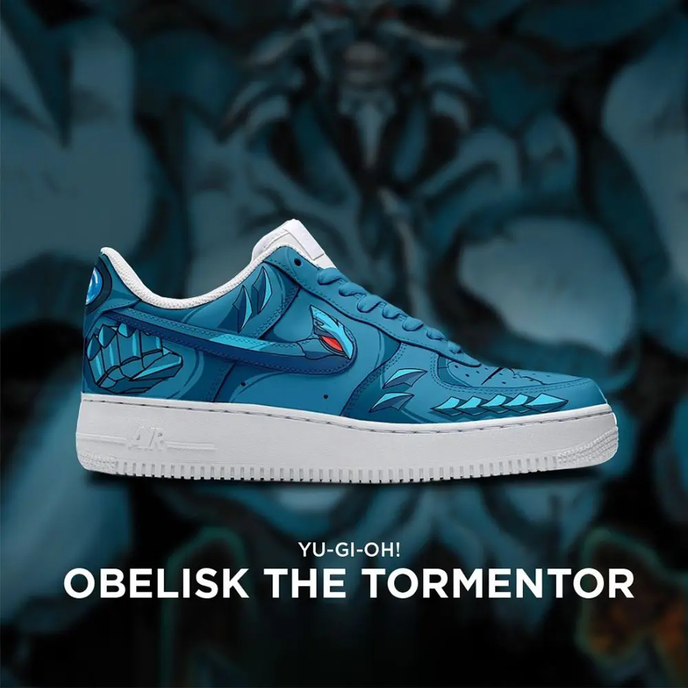 Obelisk The Tormentor f Yu-Gi-Oh Edition Low Top Shoes - Shoesmates Obelisk The Tormentor f Yu-Gi-Oh Edition Low Top Shoes - Sneakatelier Sneakatelier