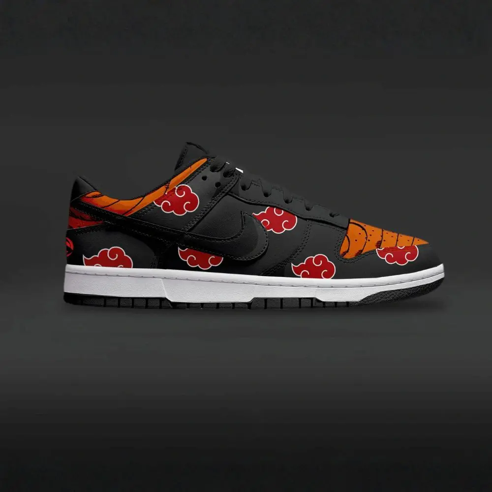 Obito Akatsuki Naruto Edition Low Top Shoes - Sneakatelier