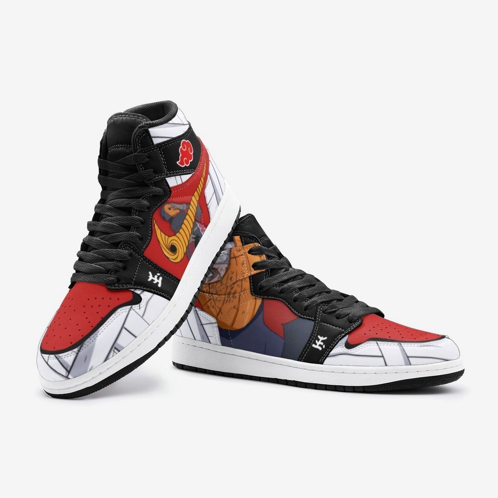 Obito Tobi Clan Reveal Ninja J1 High Top Shoes - Shoesmates Obito Tobi Clan Reveal Ninja J1 High Top Shoes - Sneakatelier Sneakatelier