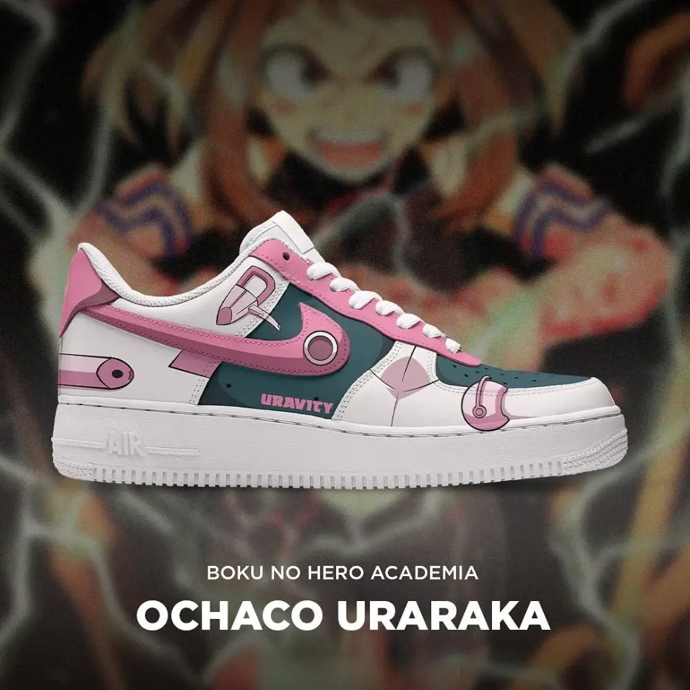 Ochaco Uraraka Boku No Hero Academia Low Top Shoes - Shoesmates Ochaco Uraraka Boku No Hero Academia Low Top Shoes - Sneakatelier Sneakatelier