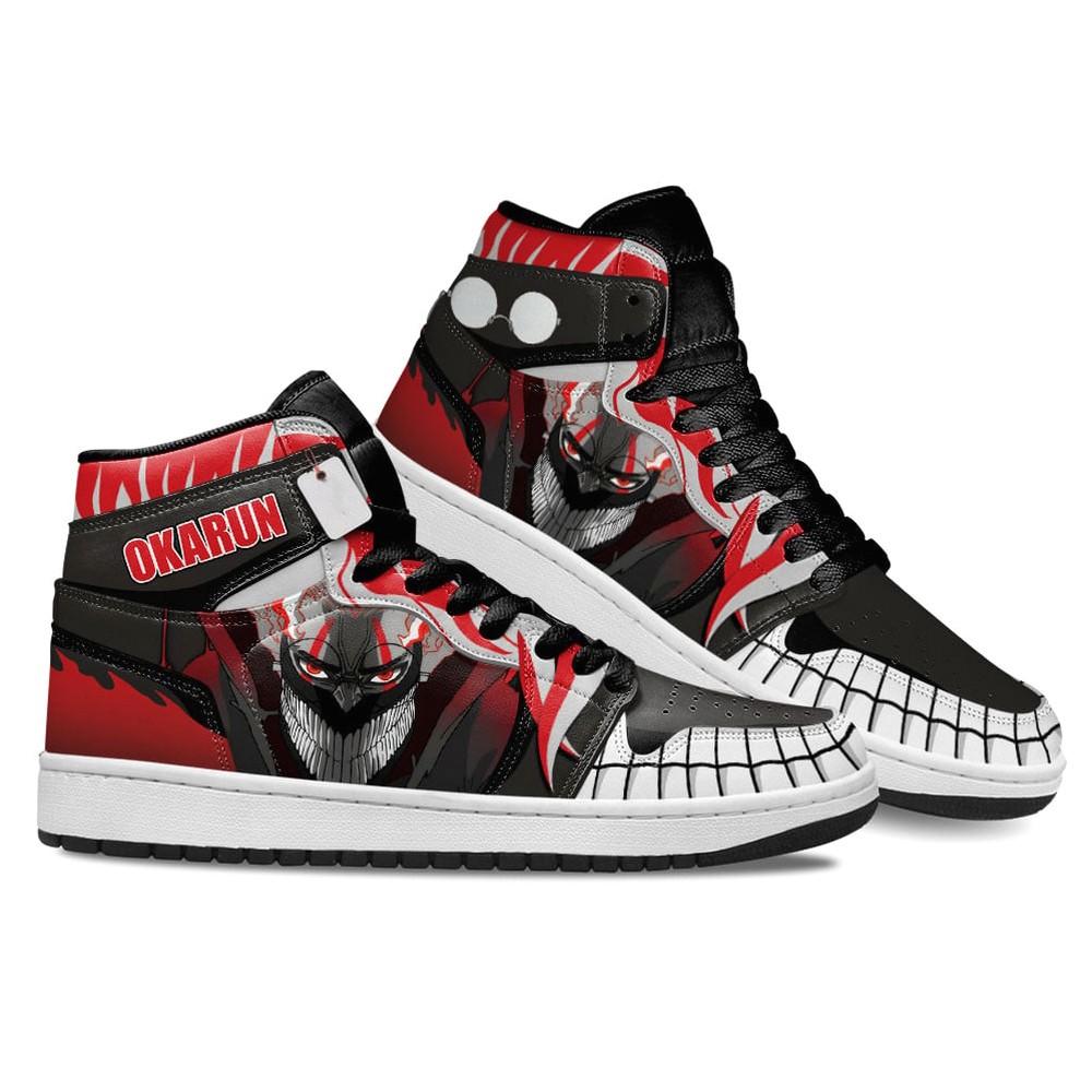 Okarun Dandadan Personalized AJ1 High Top Shoes - Sneakatelier