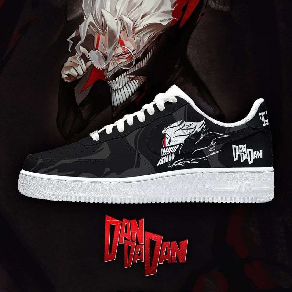 Okarun No.3 Dan Da Dan AF1 Shoes - Shoesmates Okarun No.3 Dan Da Dan AF1 Shoes - Sneakatelier Sneakatelier