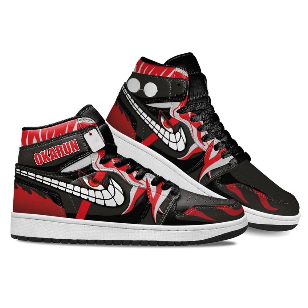 Okarun Personalized Dandadan AJ1 High Top Shoes - Sneakatelier